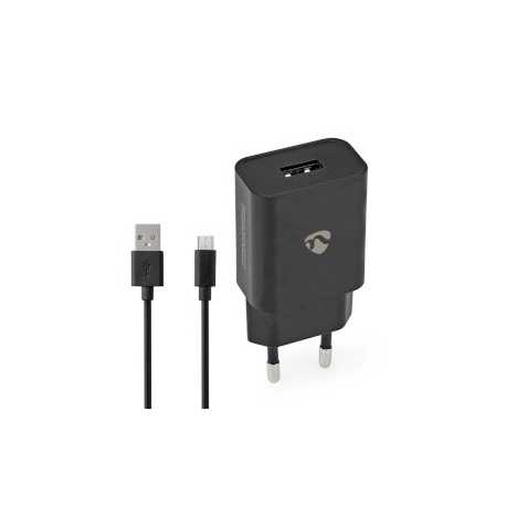 Oplader | 5 W | Snellaad functie | 1.0 A | Outputs: 1 | USB-A | Micro-USB | 1.00 m | Single Voltage Output