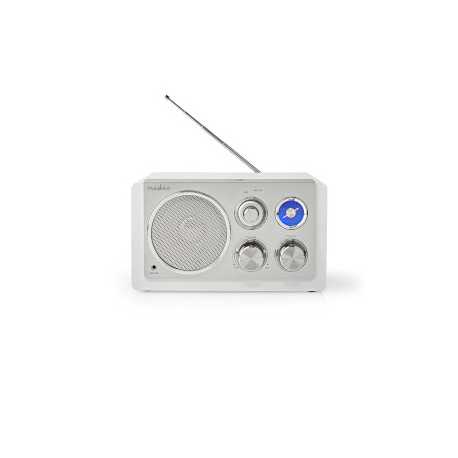 FM-Radio | Tafelmodel | FM | Netvoeding | Analoog | 15 W | IP20 | Wit