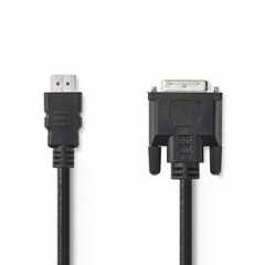 HDMI™ Kabel | HDMI™ Connector | DVI-D 24+1-Pins Male | 1080p | Vernikkeld | 5.00 m | Recht | PVC | Zwart | Envelop