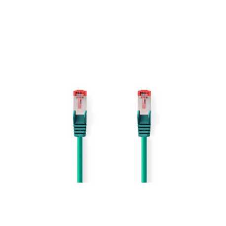 CAT6 Netwerkkabel | RJ45 Male | RJ45 Male | S/FTP | 5.00 m | Rond | LSZH | Groen | Envelop