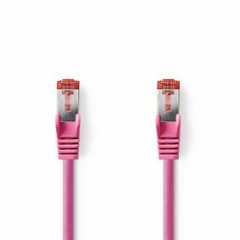 CAT6 Netwerkkabel | RJ45 Male | RJ45 Male | S/FTP | 10.0 m | Rond | LSZH | Roze | Envelop