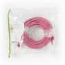 CAT6 Netwerkkabel | RJ45 Male | RJ45 Male | S/FTP | 10.0 m | Rond | LSZH | Roze | Envelop