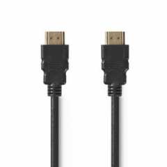 Ultra High Speed ​​HDMI™-Kabel | HDMI™ Connector | HDMI™ Connector | 8K@60Hz | 48 Gbps | 1.00 m | Rond | 6.0 mm | Zwart | Envelo