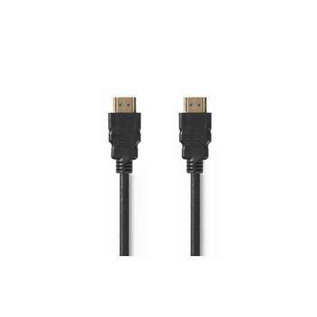 Ultra High Speed ​​HDMI™-Kabel | HDMI™ Connector | HDMI™ Connector | 8K@60Hz | 48 Gbps | 1.00 m | Rond | 6.0 mm | Zwart | Envelo