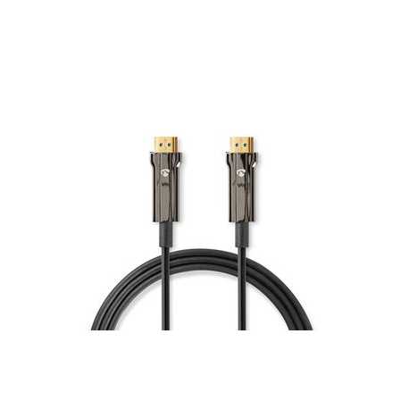 Actieve Optische Ultra High Speed HDMI™-Kabel met Ethernet | HDMI™ Connector | HDMI™ Connector | 8K@60Hz | 48 Gbps | 100.0 m | R