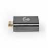 HDMI™-Adapter | HDMI™ Male / HDMI™ Mini-Connector | HDMI™ Output | Verguld | Recht | Aluminium | Gun Metal Grijs | 1 Stuks | Cov