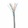 Netwerk Kabel Rol | CAT6 | Solid | F/UTP | CCA | 50.0 m | Binnenshuis | Rond | PVC | Grijs | Trekdoos