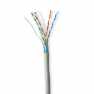 Netwerk Kabel Rol | CAT6 | Solid | F/UTP | CCA | 100.0 m | Binnenshuis | Rond | PVC | Grijs | Trekdoos