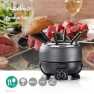 Fondueset | 6 Personen | 2.3 l | Regelbare temperatuur | 800 W | Koelbestendige Handgrepen | Antislip onderkant | Oververhitting