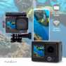 Action Cam | Dubbel scherm | 5K@30fps | 16 MPixel | Waterbestendig tot: 30.0 m | 80 min | Wi-Fi | App beschikbaar voor: Android™