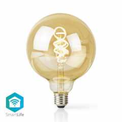 SmartLife LED Filamentlamp | Wi-Fi | E27 | 350 lm | 5.5 W | Koel Wit / Warm Wit | 1800 - 6500 K | Glas | Android™ / IOS | G125 |