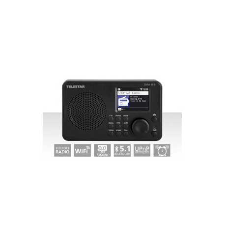 DIRA M 5i Internet Radio Zwart