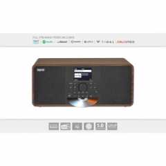 DABMAN i205 CD Hybride Stereo Radio DAB+ / FM / Internet / Bluetooth Houtlook