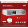 DABMAN i450 Hybride Stereo Radio DAB+ / FM / Internet /Bluetooth Wit-Zilver