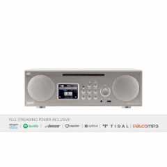 DABMAN i450 CD Multifunctionele Stereo Radio DAB+ / FM / Internet / Bluetooth Wit-Zilver