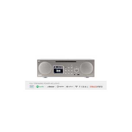 DABMAN i450 CD Multifunctionele Stereo Radio DAB+ / FM / Internet / Bluetooth Wit-Zilver