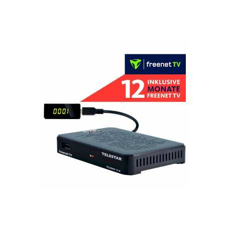 TELEMINI T2 IR extreem compacte DVB-T2/DVB-C HDTV-ontvanger