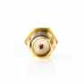 SMA-Adapter | SMA Female | TS9 | Verguld | 50 Ohm | Recht | Koper | Goud | 2 Stuks | Doos