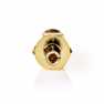 SMA-Adapter | SMA Female | TS9 | Verguld | 50 Ohm | Recht | Koper | Goud | 2 Stuks | Doos