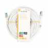 CAT6a netwerkkabel | S/FTP | RJ45 Male | RJ45 Male | 20.0 m | Snagless | Rond | LSZH | Grijs | Label