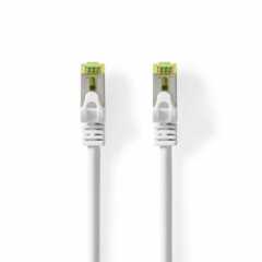 CAT7 Netwerkkabel | S/FTP | RJ45 Male | RJ45 Male | 0.25 m | Snagless | Rond | LSZH | Wit | Label