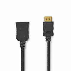 High Speed ​​HDMI™-Kabel met Ethernet | HDMI™ Connector | HDMI™ Output | 4K@60Hz | ARC | 10.2 Gbps | 2.00 m | Rond | PVC | Zwart