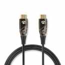 Actieve Optische High Speed HDMI™-Kabel met Ethernet | HDMI™ Connector | HDMI™ Connector | 4K@60Hz | 18 Gbps | 75.0 m | Rond | P