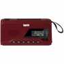 DABMAN OR 2 Mobiele DAB+ / FM / Bluetooth-buitenradio / zwengelradio Rood