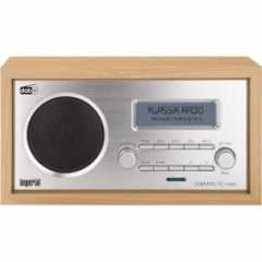 DABMAN 30 Mobiele DAB+ / FM-radio Hout