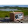 DABMAN 30 Mobiele DAB+ / FM-radio Hout