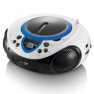 Draagbare FM-radio CD- en USB-speler Blauw