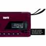 DABMAN OR 2 Mobiele DAB+ / FM / Bluetooth-buitenradio / zwengelradio Rood