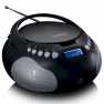 Draagbare radio CD/MP3 met USB en Bluetooth Zwart