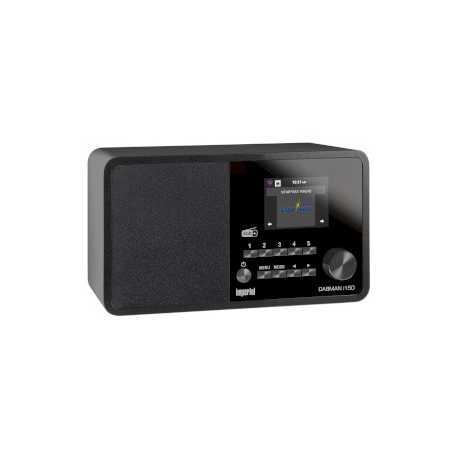 DABMAN i150 Compacte Hybride Radio voor Internet / DAB+ / FM Zwart