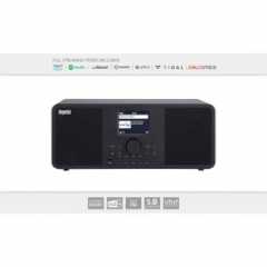 DABMAN i205 Hybride Stereo Radio voor Internet / DAB+ / FM Zwart