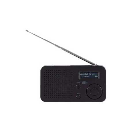 DABMAN 17 DAB+ / FM Stereo Radio Zwart