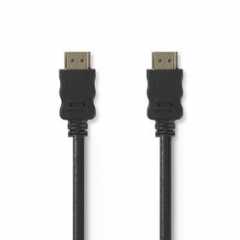 High Speed ​​HDMI™-Kabel met Ethernet | HDMI™ Connector | HDMI™ Connector | 4K@30Hz | ARC | 10.2 Gbps | 1.50 m | Rond | PVC | Zw