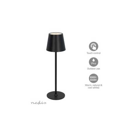 LED-Tafellamp | LED | 1.8 W | 150 lm | 3000 - 6000 K | Zwart