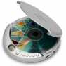 Draagbare CD MP3 speler anti-schok Zilver