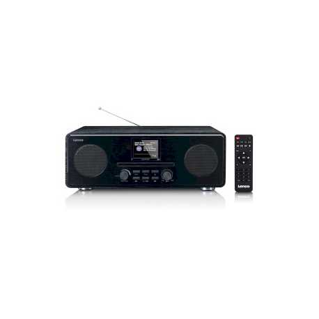 DAB+ FM-radio met CD MP3-speler Bluetooth Zwart