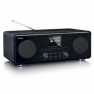 DAB+ FM-radio met CD MP3-speler Bluetooth Zwart