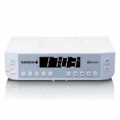 FM-keukenradio met Bluetooth® LED-verlichting en timer Wit