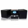 Micro set met CD/MP3 Bluetooth USB afstandsbediening Zwart