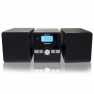 Micro set met CD/MP3 Bluetooth USB afstandsbediening Zwart