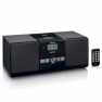 Micro set met CD/MP3 Bluetooth USB afstandsbediening Zwart