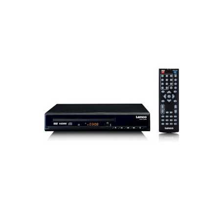 DVD-speler met HDMI en afstandsbediening Zwart