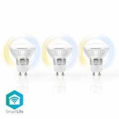 SmartLife LED Spot | Wi-Fi | GU10 | 400 lm | 5 W | Koel Wit / Warm Wit | 2700 - 6500 K | Energieklasse: F | Android™ / IOS | PAR