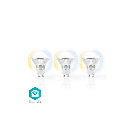 SmartLife LED Spot | Wi-Fi | GU10 | 400 lm | 5 W | Koel Wit / Warm Wit | 2700 - 6500 K | Energieklasse: F | Android™ / IOS | PAR